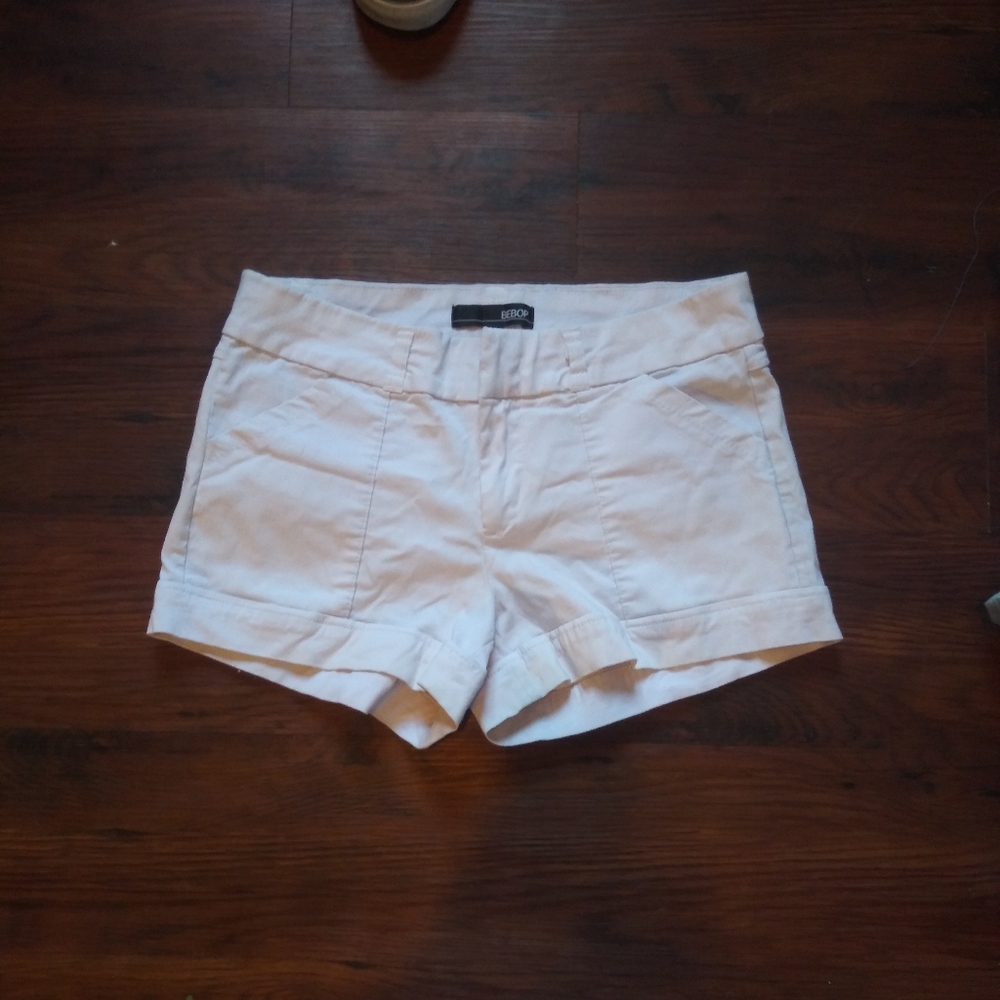 White shorts w/ belt